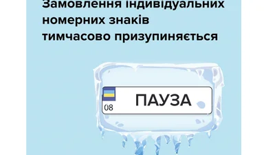 Призупинено виробництво індивідуальних номерів - Auto24