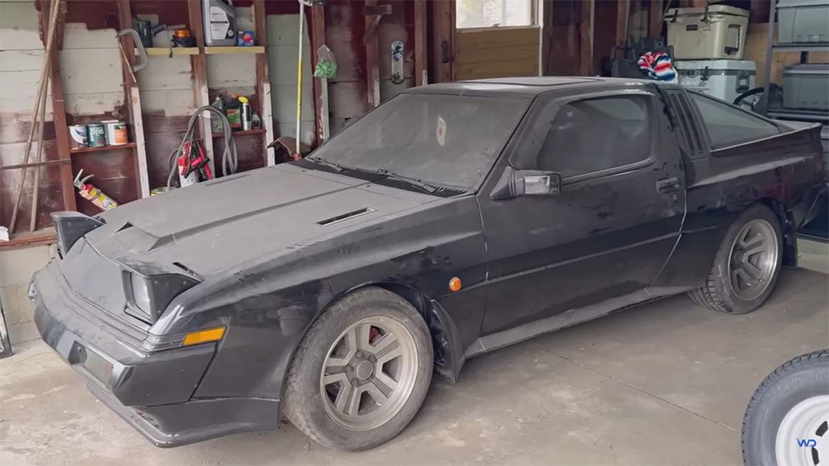 Mitsubishi Starion 1987 года отреставрировали после 12 лет простоя - Auto24