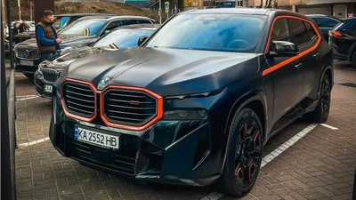  В Києві помітили розкішний BMW XM у лімітованій версії Label Red - Auto24