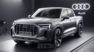 Художник создал коренастый пикап от Audi: видео - Auto24