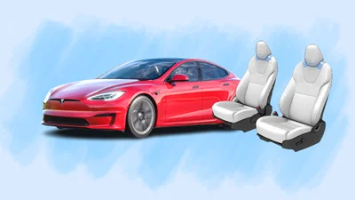 Tesla меняет на Model S Plaid обычные кресла на спортивные: описание, фото, видео - Auto24