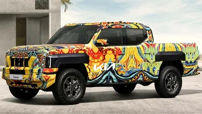 Пікап Kia шпигунське відео - Auto24