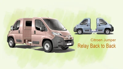 Citroen Jumper з кабінами "спина до спини": опис, фото, географія - Auto24