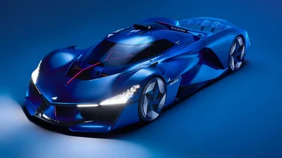 Спортивное подразделение Renault показывает суперкар с водородным двигателем