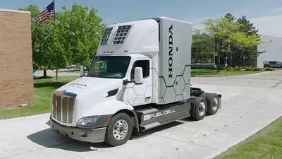 Honda в США представит водородный грузовой тягач
