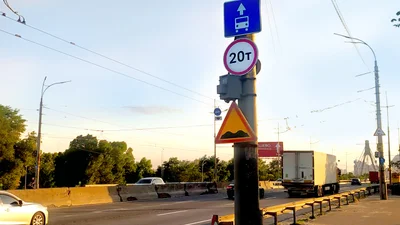 Северный мост столицы получил ограничение грузоподъемности до 20 тонн - Auto24