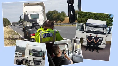 Британские полицейские следят за нарушителями из кабин грузовиков: что они увидели