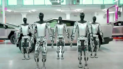 Компанію Tesla збагатить гуманоїдний робот Optimus - Auto24