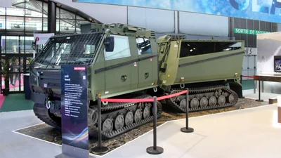 BAE Systems показала нову версію BvS10 Beowulf - Auto24