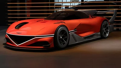 Genesis выпускала виртуальный суперкар на 1540 лошадиных - Auto24