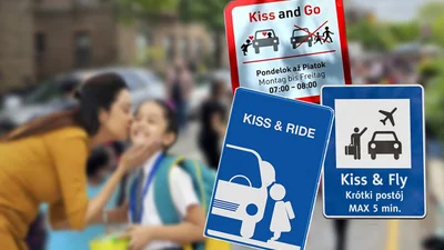 Новий дорожній знак "Цілуй та йди" шириться Європою: до чого він зобов’язує