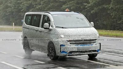 Шпионы заметили новый Volkswagen Transporter T7