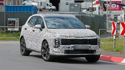 З'явились нові шпигунські фото оновленого Kia Sportage - Auto24