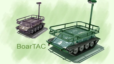 Міноборони виписало допуск для фронтової експлуатації транспортеру BoarTAC - Auto24
