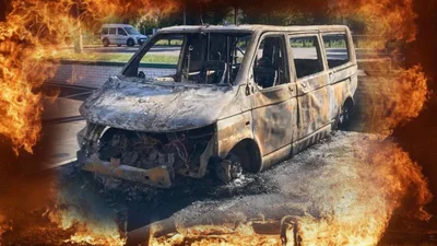 206 підпалів авто військових з початку війни - Auto24