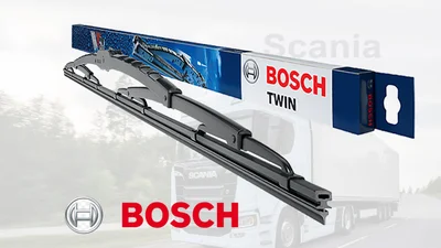Вантажівки Scania отримали екслюзивні "двірники" Bosch - Auto24