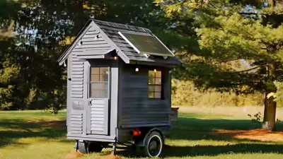 Самый маленький дом на колесах: фото, видео, описание - Auto24