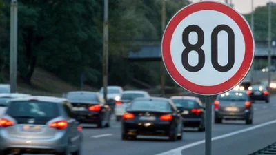З початку листопада вводиться тотальне обмеження швидкості 50 км/год - Auto24