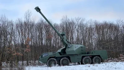 САУ Dita на службе пограничников: видео - Auto24