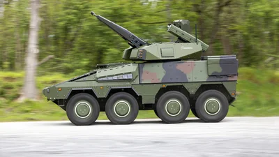 Німецька армія отримала пробний Boxer Skyranger 30 для боротьби з безпілотниками - Auto24