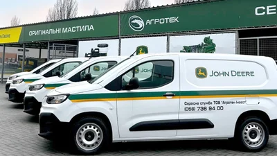 Сервісна служба John Deere пересіла на фургони Fiat Doblo - Auto24