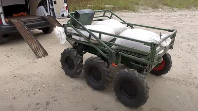 Гексадрон фронтовой логисьтики получил на каждое из шести колес собственный электродвигатель - Auto24