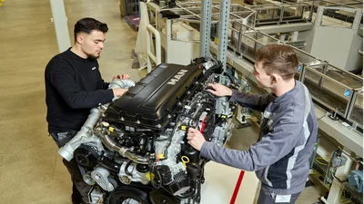 MAN випустив надсучасний двигун для вантажівок, який буде останнім ДВЗ у його історії - Auto24