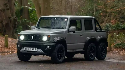 Унікальний шестиколісний Suzuki Jimny виставили на продаж: яка ціна- Auto24
