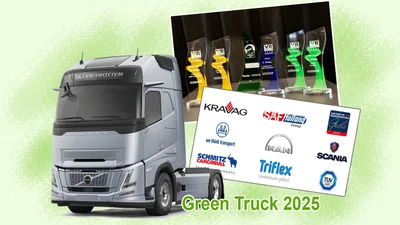 Нагорода Green Truck 2025 дісталася Volvo FH Aero 420 I-Save Globetrotter: опис, фото, відео - Auto24