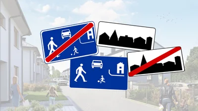 Два польські знаки схожі у тлумаченні піктограм, але різні за змістом й дуже с приятливі для штрафів - Auto24