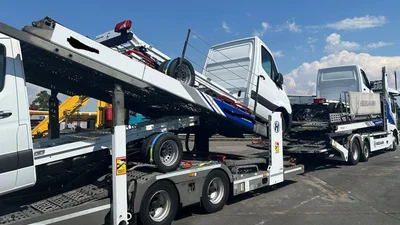 Пока водители автовозов отдыхали, воры скрутили запаски - Auto24