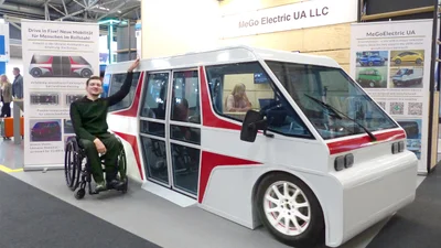 На виставці ІАА у Мюнхені стартап з Миколаєва дебютував з інноваційною машиною - Auto24