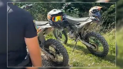 Ухилянти пізно зрозуміли, що мотоциклетний супровід і консультації навіть до кордону не доведуть - Auto24