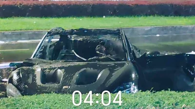 Xiaomi SU7 Ultra загорівся після ДТП – очевидці не змогли врятувати водія - Auto24