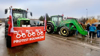 У Польщі фермери знуву протестують, звинувачуючи Україну - Auto24