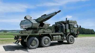 Замовлені урядом Німеччини зенітні гармати Skynex на шасі Rheinmetall HX уже воюють - Auto24