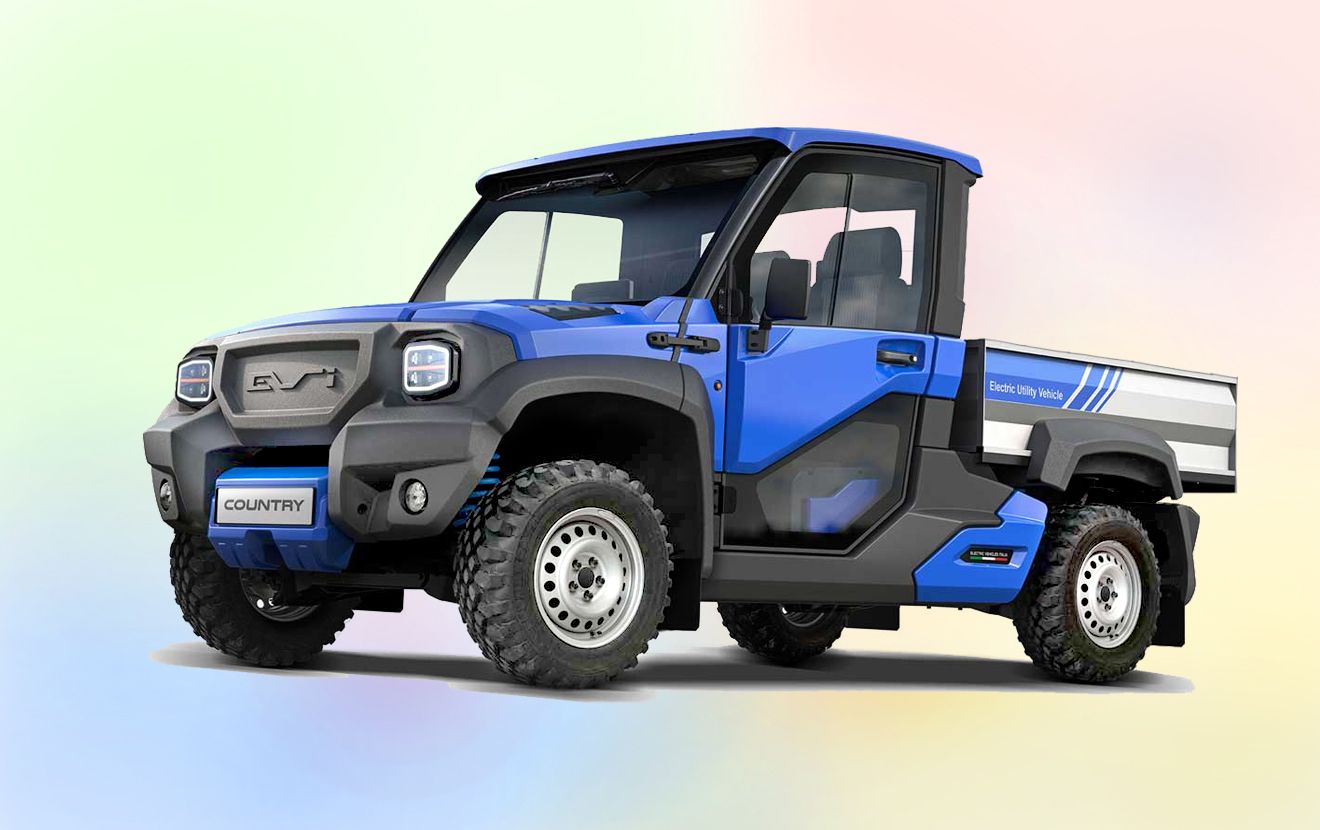 Італійський електричний пікап виявися потрібним у селі та в місті