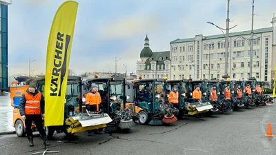 Какую технику кипили в Харьков для поддержания надлежащего санитарного состояния - Auto24